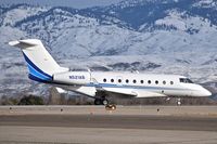 N521AB @ KBOI - Lined up on RWY 10R. - by Gerald Howard
