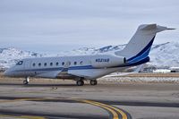 N521AB @ KBOI - Awaiting clearance on Juliet. - by Gerald Howard