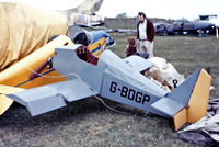 F-BBIP @ EGBE - F-BBIP   (G-BDGP) Gardan GY-30 Supercab [2] (Midland Air Museum) Coventry~G 12/05/1978. From a slide. A rare image seen here on rebuild with registration of G-BDGP this was not taken up and later became G-BHLZ.  This was not part of the museums inventory - by Ray Barber