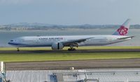 B-18055 @ NZAA - landing at AKL - by Magnaman