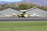 N5503H @ SZP - 1978 Bellanca 8KCAB SUPER DECATHLON, Lycoming AEIO-360 180 Hp, taxi  to Rwy 04 - by Doug Robertson