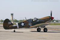N1232N @ KFRG - Curtiss P-40M Warhawk Jacky C.  C/N 27483, NX1232N - by Dariusz Jezewski www.FotoDj.com