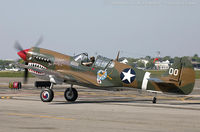 N1232N @ KFRG - Curtiss P-40M Warhawk Jacky C.  C/N 27483, NX1232N - by Dariusz Jezewski www.FotoDj.com