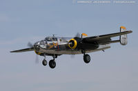 N2825B @ KFRG - North American RB-25 Mitchell Miss Hap  C/N 62-2837, NL2825B - by Dariusz Jezewski www.FotoDj.com