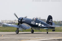 N83JC @ KFRG - Goodyear FG-1D Corsair Godspeed  C/N 67089, NX83JC