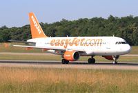 HB-JZZ @ LFSB - Airbus A320-214, Take off run rwy 15, Bâle-Mulhouse-Fribourg airport (LFSB-BSL) - by Yves-Q