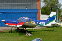 D-EWNE @ EDAN - D-EWNE   Zlin Z.42MU [0042] Neustadt-Glewe~D 20/05/2006 - by Ray Barber