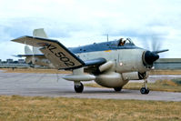 XL502 @ EGSU - XL502   Fairey Gannet AEW.3 [F9461] (Royal Navy) Duxford~G 28/06/1975.  From a slide. - by Ray Barber