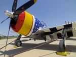 N4747P @ KEFD - Republic P-47D Thunderbolt at the Lone Star Flight Museum, Houston TX