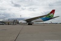S7-VDM @ EDDL - Airbus A330-243 - HM SEY Air Seychelles 'Valle de Mai' - 807 - S7-VDM - 28.07.2017 - DUS - by Ralf Winter
