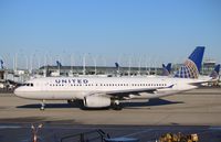 N452UA @ KORD - Airbus A320-232