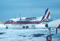 N351CA @ BGR - Bangor 29.10.1981 - by leo larsen