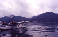 N327 - N327 Afloat in Juneau Alaska harbor, 1977.  Took a Plane Ride over Juneau Ice Field during Alaska Cruise on Sun Princess - by Doug McCall