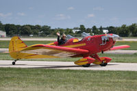N516HM @ KOSH - Taxying for departure at AirVenture 2018