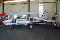HB-LQQ @ LSZL - HB-LQQ   Piper PA-34-200T Seneca II [34-7670281] Locarno~HB 21/07/2004