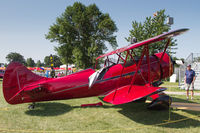 N32079 @ KOSH - Parked outside the Vintage Hangar at AirVenture 2018 - by alanh
