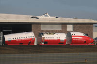 OO-DJF @ EBBR - OO-DJF Used for the training of the fire department of the airport. - by Roberto