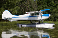 N2504C @ 96WI - Moored at Seaplane Base, AirVenture 2018