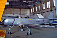 LY-AFJ @ LIMB - LY-AFJ   (58blue) Yakovlev Yak-52 [9712003] Milan-Bressio~I 20/07/2004