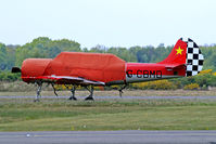 G-CBMD @ EGLK - G-CBMD   Yakovlev Yak-52 [822710] Blackbushe~G 02/05/2015 - by Ray Barber