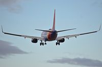 N7875A @ KBOI - Landing RWY 28R. - by Gerald Howard