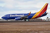 N951WN @ KBOI - Turning onto RWY 28R from Alpha. - by Gerald Howard