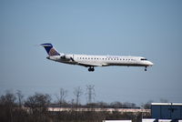 N503MJ @ CVG - Mesa Airlines CRJ-700 on final from Washington IAD - by Christian Maurer