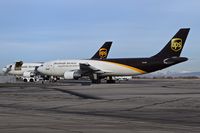 N131UP @ KBOI - Push back from the UPS ramp. - by Gerald Howard