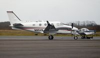 N95VB @ EGFH - Visiting King Air. - by Roger Winser