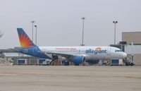 N217NV @ KRFD - Airbus A320-214 - by Mark Pasqualino