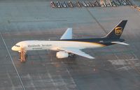 N458UP @ KRFD - Boeing 757-24APF - by Mark Pasqualino