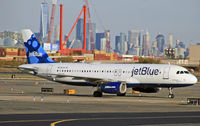 N638JB @ KEWR - Friendly visitor at Newark International - by Daniel L. Berek