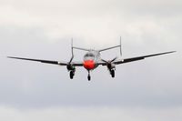 F-AZES @ LFSI - Dassault MD-312 Flamant, On final rwy 29, St Dizier-Robinson Air Base 113 (LFSI) Open day 2017 - by Yves-Q