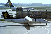D-BELT @ EDDF - D-BELT   De Havilland Canada DHC-8Q-311 Dash 8 [224] (Hamburg Airlines/Lufthansa Cityline) Frankfurt Int'l~D 27/09/1992 - by Ray Barber