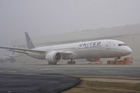 N38955 @ SFO - Foggy morning. SFO 2019. - by Clayton Eddy