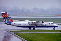 G-BRYW @ EGCC - G-BRYW   De Havilland Canada DHC-8Q-311B Dash 8 [474] (British Airways CitiExpress) Manchester-Ringway~G 30/03/2005 - by Ray Barber