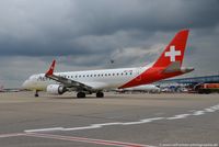 HB-JVM @ EDDL - Embraer ERJ-190LR 190-100LR - 2L OAW Helvetic Airways - 19000349 - HB-JVM - 04.07.2016 - DUS - by Ralf Winter