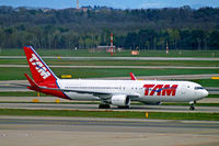 PT-MSV @ LIMC - PT-MSV   Boeing 767-316ER [40593] (TAM Airlines) Milan-Malpensa~I 14/04/2018 - by Ray Barber