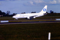OO-SDR @ EKCH - OO-SDR taxing for takeoff rw 04R