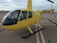 N434DE @ KAVQ - Volare Helicopters' training and photo flight helicopter ready to go at Marana Regional Airport, Marana AZ. - by Ehud Gavron