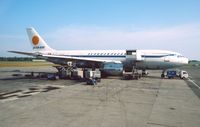 SE-DFK @ GEN - Oslo Gardermoen 10.7.1983 - by leo larsen