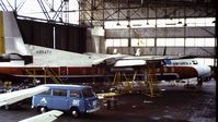 N854TA @ EBBR - Being refurbished at Antwerp, Belgium to become OO-DTE - by j.van mierlo