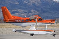 N708 @ KBOI - Doing an engine run up. - by Gerald Howard