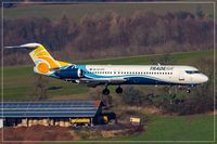 9A-BTE @ EDDR - 1992 Fokker 100 - by Jerzy Maciaszek