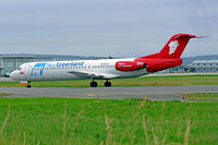 PH-MJP @ EGPE - PH-MJP   Fokker F-100 [11505] (Sky Greenland) Inverness (Dalcross)~G 23/08/2016 - by Ray Barber