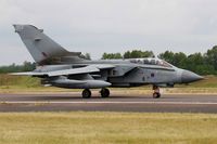 ZA369 @ LFSI - Royal Air Force Panavia Tornado GR.4A, Taxiing to holding point rwy 29, St Dizier-Robinson Air Base 113 (LFSI) - by Yves-Q