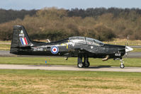ZF448 @ EGXU - Shorts Tucano T1 ZF448 1 FTS RAF, Linton-on-Ouse 7/3/08 - by Grahame Wills