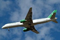 EZ-A012 @ EGLL - EZ-A012   Boeing 757-22K [28337] (Turkmenistan Airlines) Home~G 12/09/2015