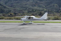 N666E @ SZP - 1997 Powers GlaStar GS-1, Lycoming O-320, landing roll Rwy 04 - by Doug Robertson