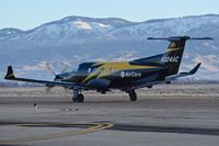 N324AC @ KBOI - Taxiing to RWY 10R. - by Gerald Howard